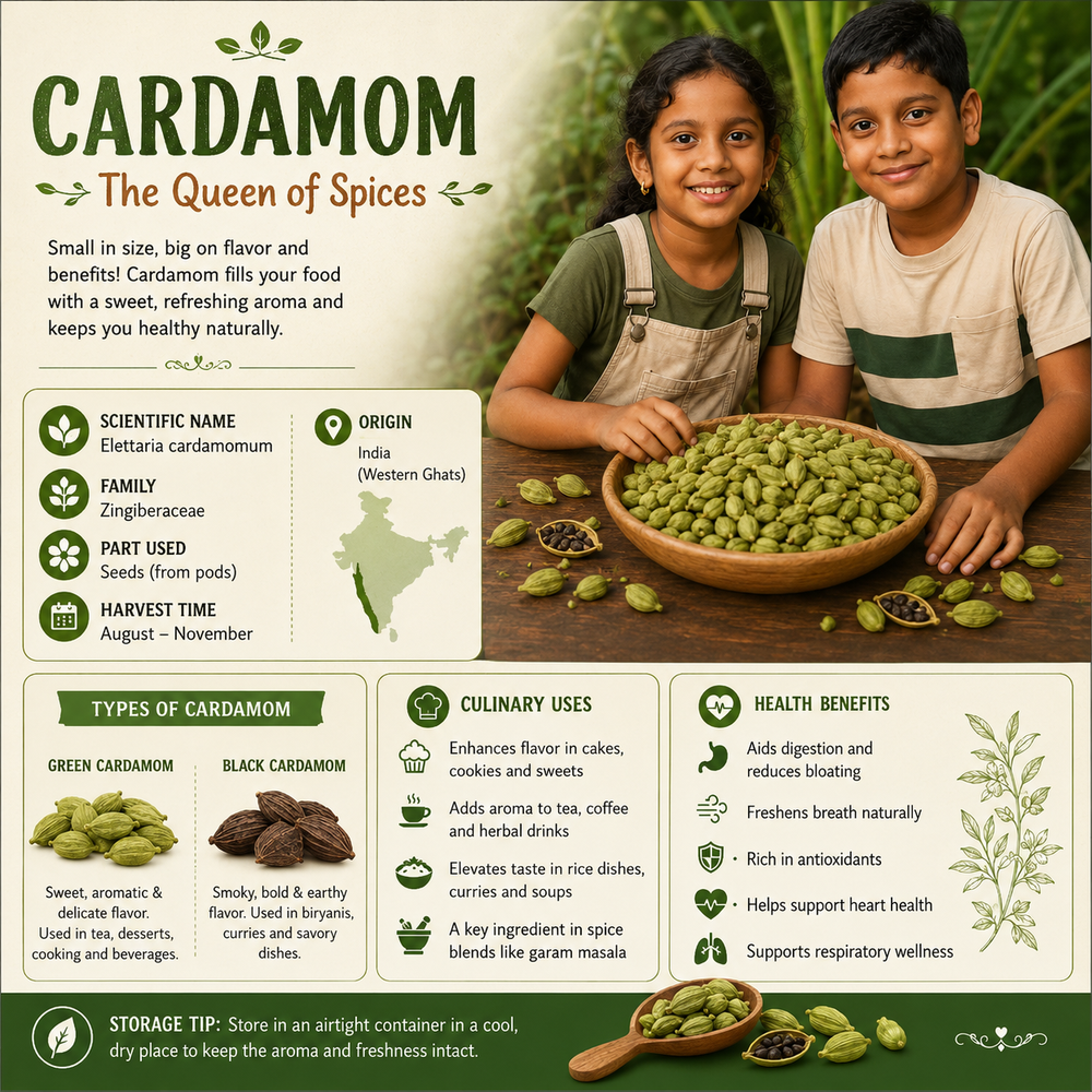 Idukki cardamom plantation at 1,200m