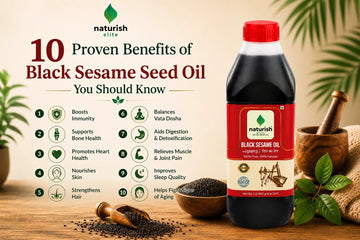 Seasonal Benefits of Using Black Sesame Seed Oil According to Ayurveda