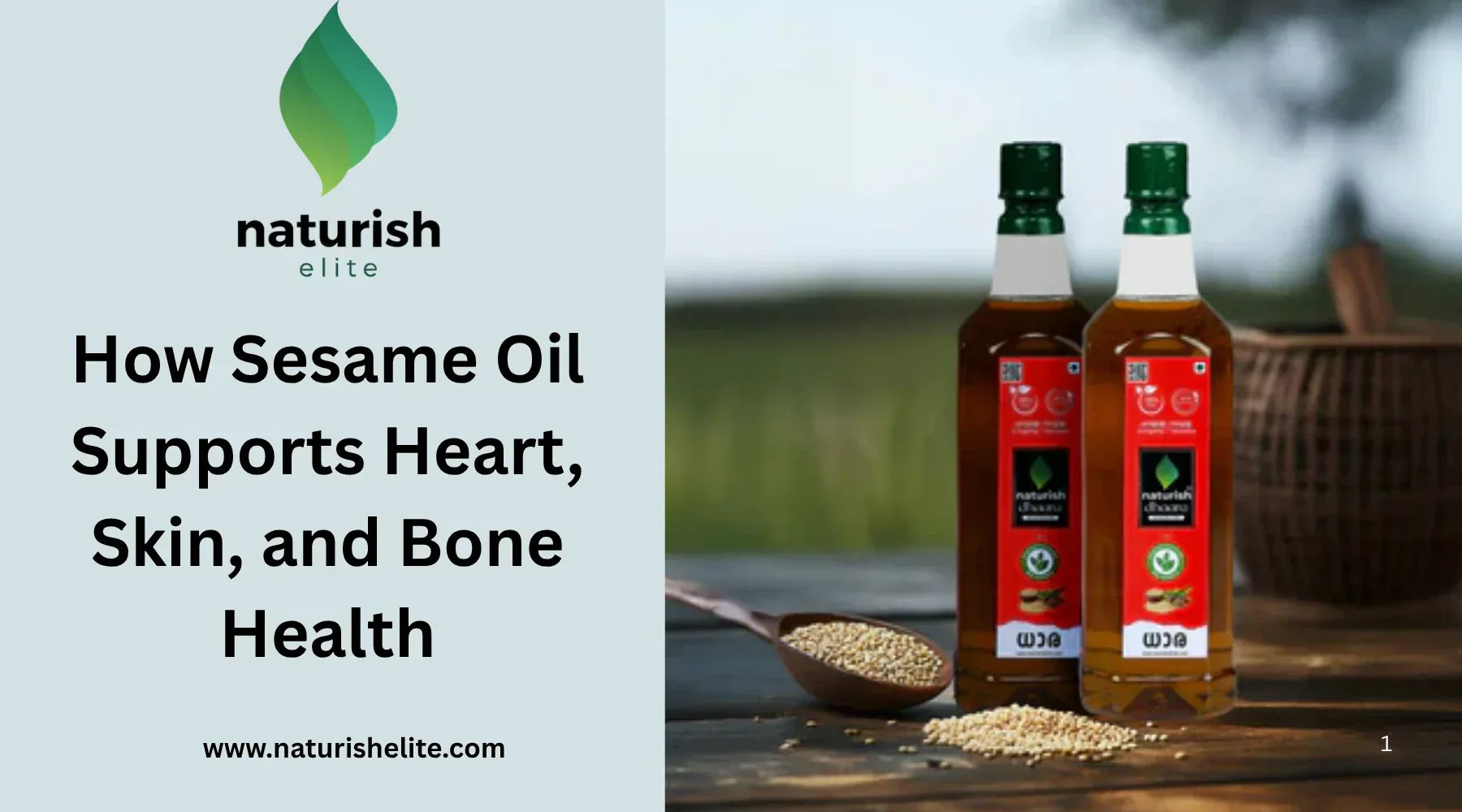 How Sesame Oil Supports Heart, Skin, and Bone Health