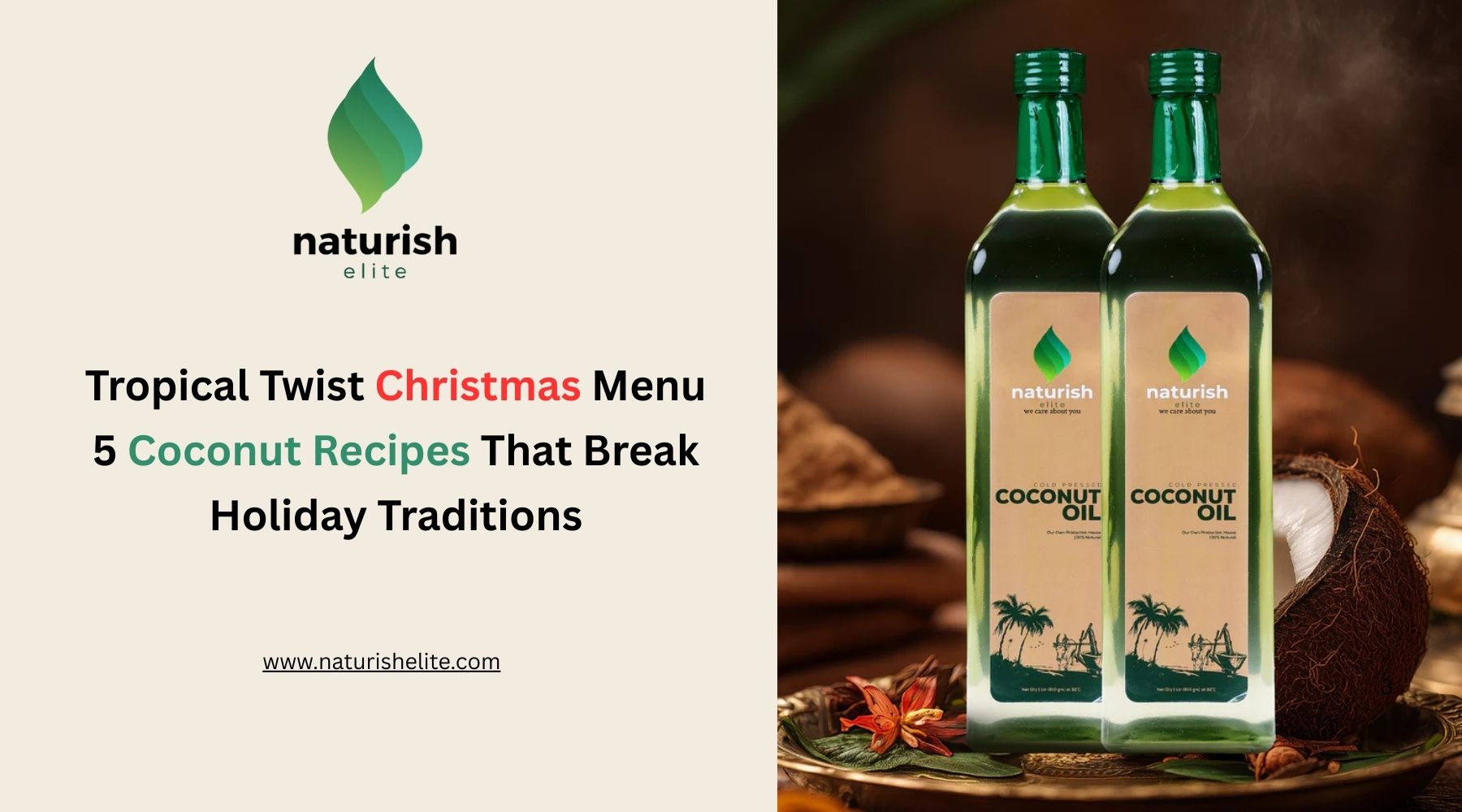 5 coconut recipes that break holiday traditions