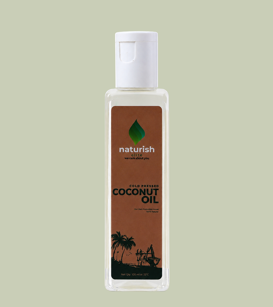 Naturish Elite cold pressed Coconut Oil- 100ML.