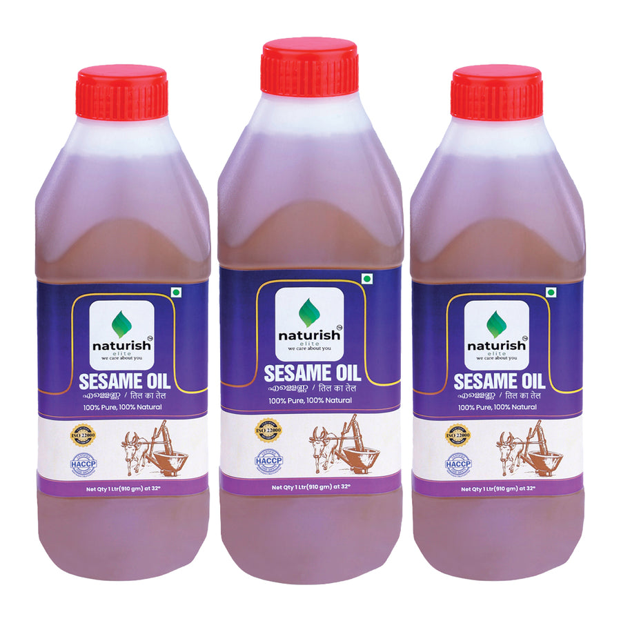 Elite Sesame Oil 1L x 3
