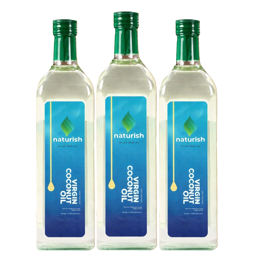 Elite Cold pressed Virgin Coconut Oil 1L x3