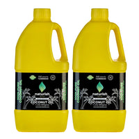 Naturish Elite's Coconut Oil - 2LX2- Travel Pack